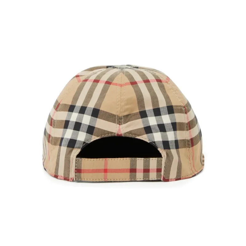 Burberry Vintage Check Reversible Cotton Cap-4