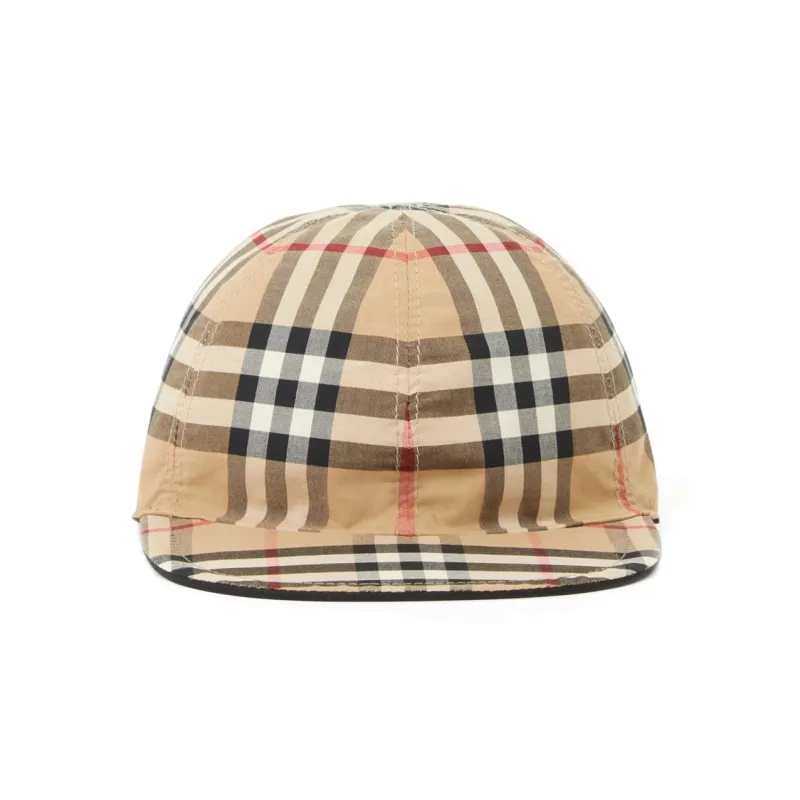 Burberry Vintage Check Reversible Cotton Cap-1
