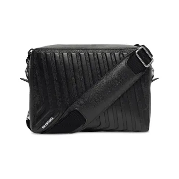 Balenciaga Car Cow Leather Camera Bag Shoulder Bag Crossbody Bag Regular Men's Black