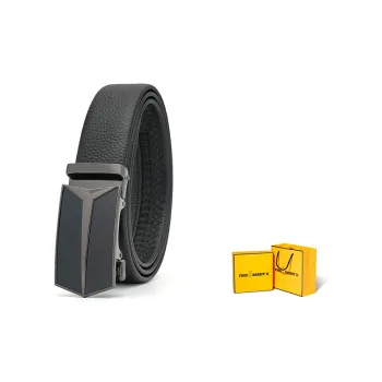 FREE RABBITⅡ Automatic Buckle Belt For Business Casual Top Grain Cow Leather Leather Belts Men's