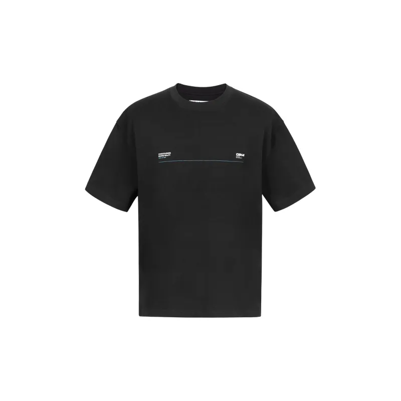 C2H4 T-Shirts Men Black-0