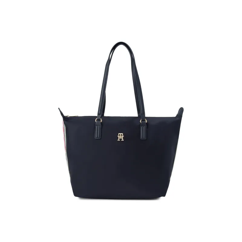 Tommy Hilfiger Polyamide Shoulder Bag Unisex Blue/White-0