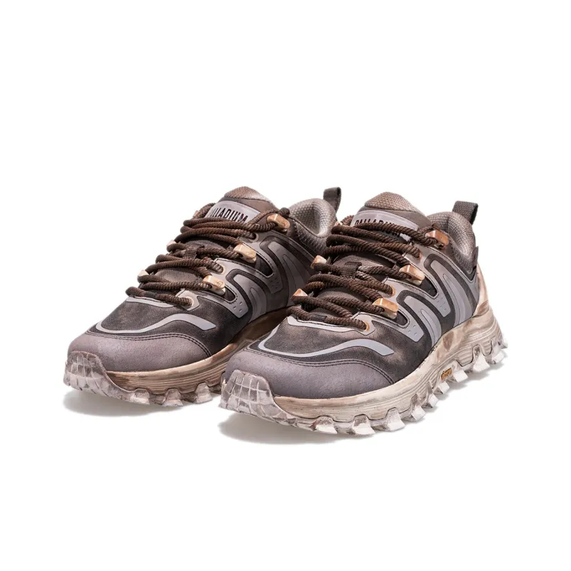 Palladium Low Top Running Shoes Men's Brown-1