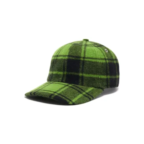 AMI Paris Plaid-pattern Baseball Cap