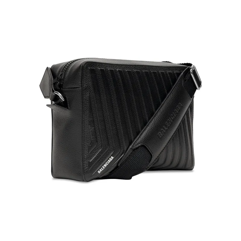 Balenciaga Car Cow Leather Camera Bag Shoulder Bag Crossbody Bag Regular Men's Black-2
