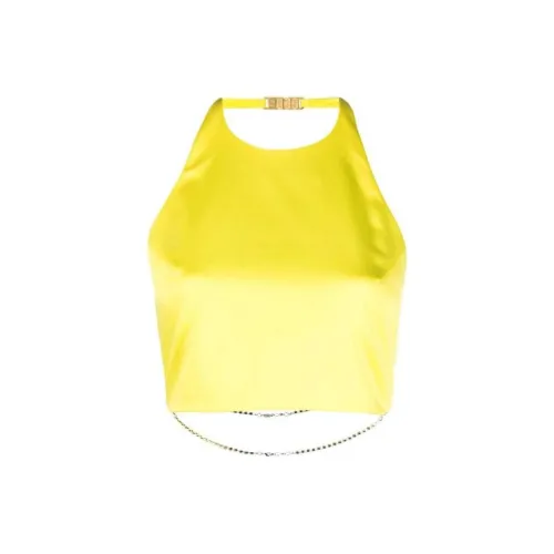 GCDS Strapless Tops Women's Yellow