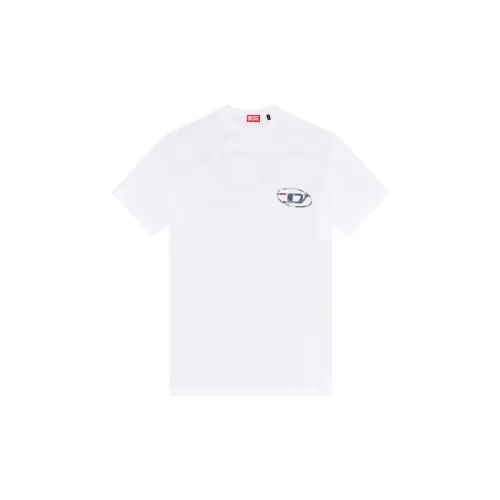 DIESEL T-Shirts Men White