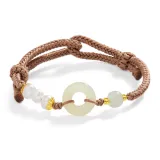 Jade Peaceful Buckle Bracelet