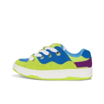 Ollieskate Low Top Skateboard Shoes Unisex Blue Green Purple