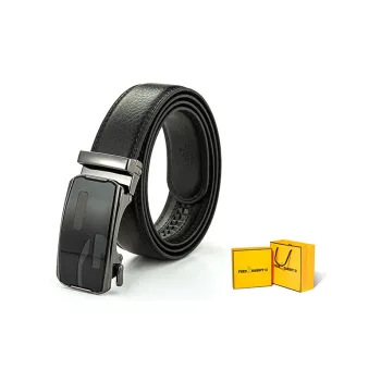 FREE RABBITⅡ Business Youth Automatic Buckle Leather Belts Men's