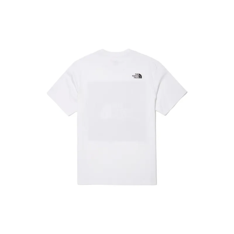 THE NORTH FACE T Shirt Unisex White Purple-1