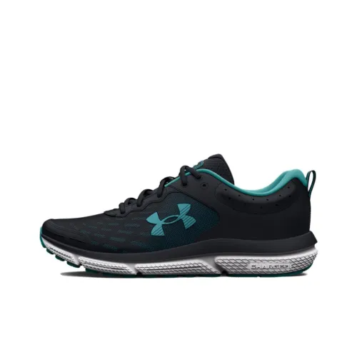 Under Armour Charged Assert 10 Running Shoes Women's Low-Top Black/Cyan