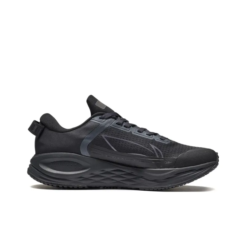 LiNing Furious Rider 6.0 Essential Anti Slip And Wear Resistant Breathable Low Top Casual Running Shoes Men's Black-1