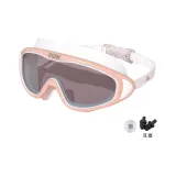 Pink Swim Goggles (Black Lenses)