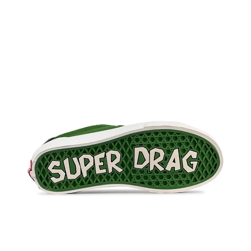 LuzaoT SUPER DRAG Skateboard Shoes Unisex Low Top Dirty Orange/Sea Blue/True Red/Forest Green/Burgundy/Taro Purple-23