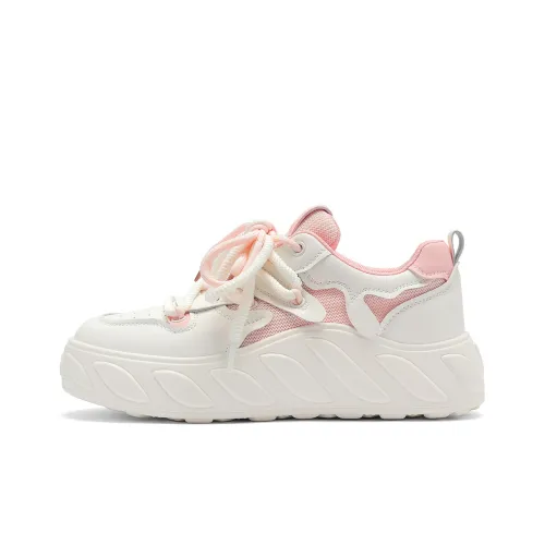 C°BANNER Dunk Shoes Women's Beige Pink