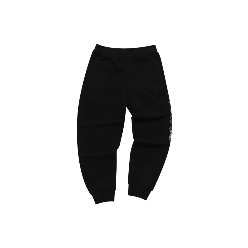FILA FUSION TENNIS Knitted Sports Pants Men's Pitch Black-1