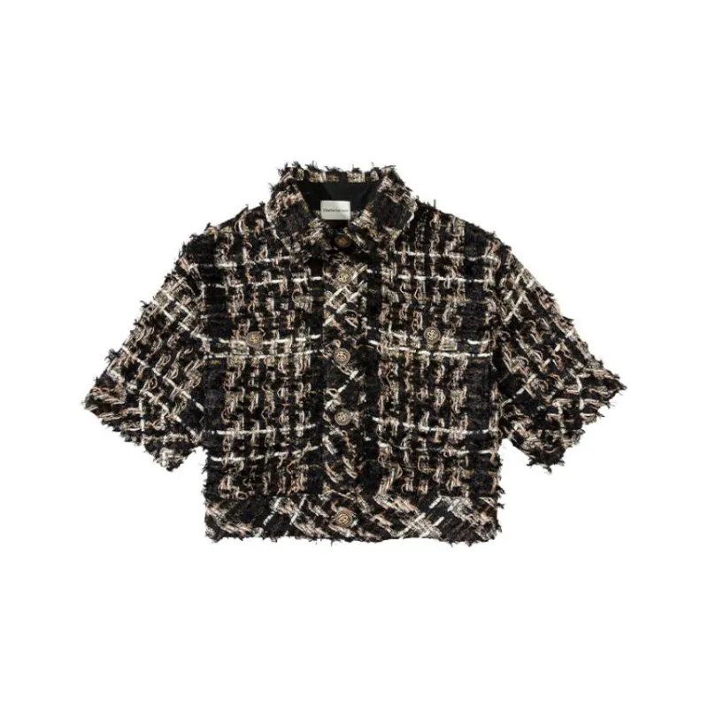 Charlie Luciano Jacket Women's Black Gold-1