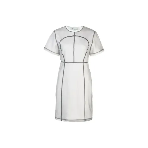 OFF-WHITE Short-Sleeved Dresses Women's Off White