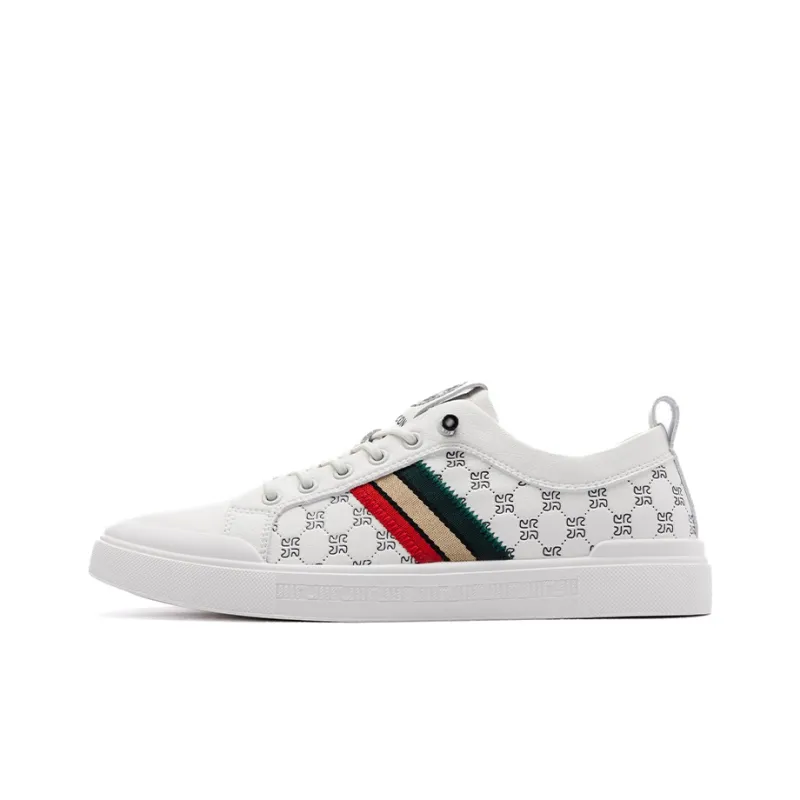 YEARCON Low Top Stylish Skateboarding Shoes Men's-0