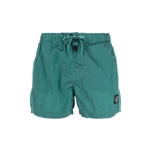 STONE ISLAND Casual Shorts Men Green