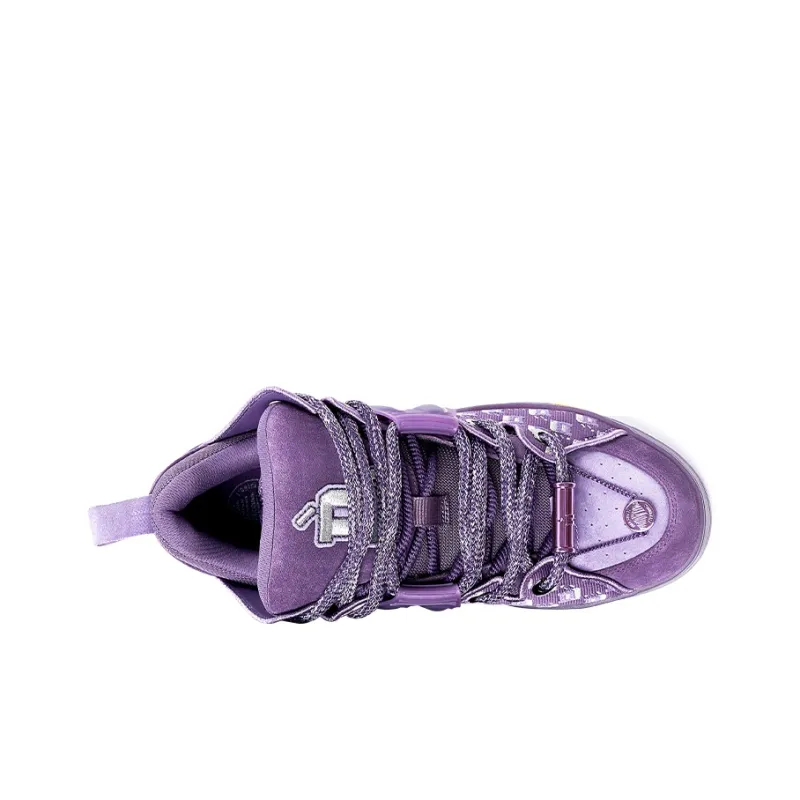 D.Desirable x Palladium Philosopher's Stone Series Low Top Skateboard Shoes Men's Purple-2