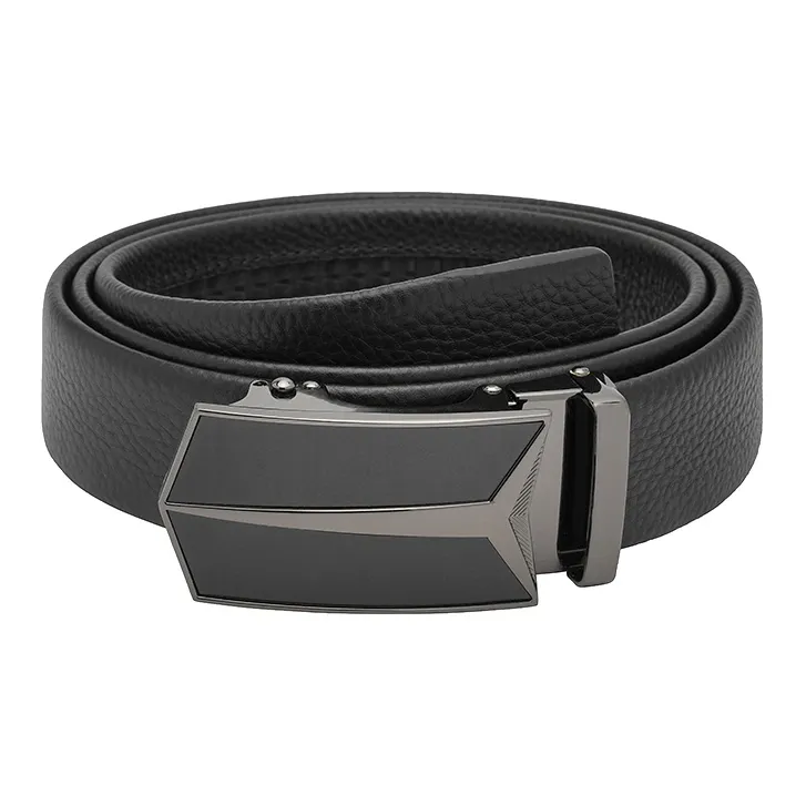 FREE RABBITⅡ Automatic Buckle Belt For Business Casual Top Grain Cow Leather Leather Belts Men's-1