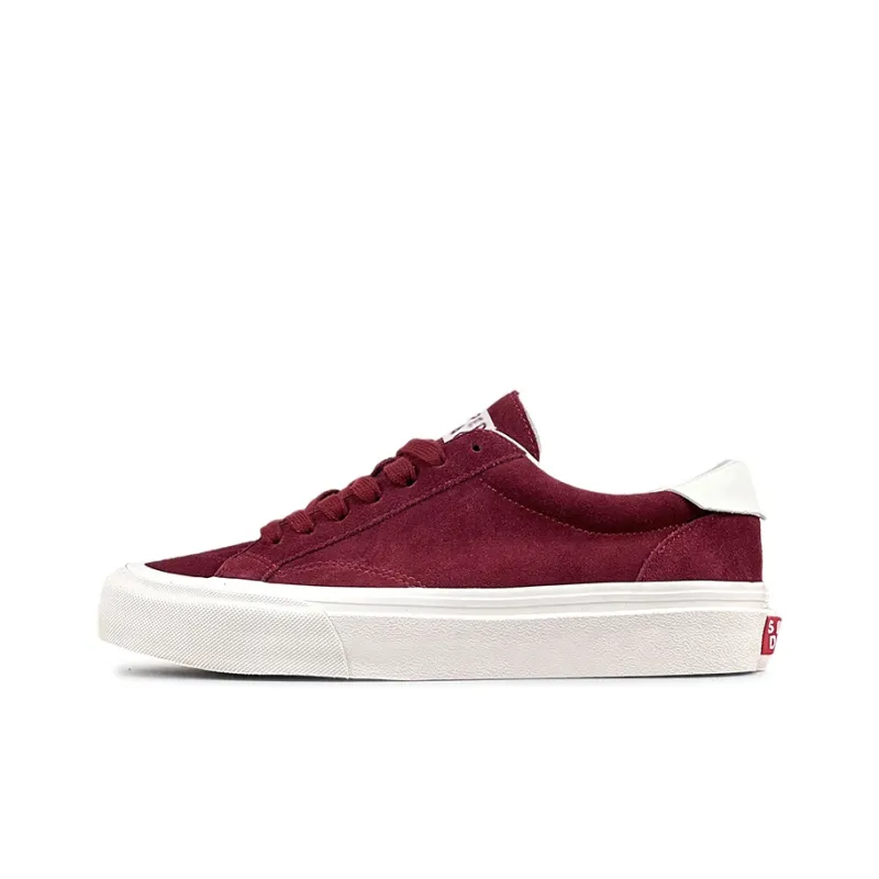 LuzaoT SUPER DRAG Skateboard Shoes Unisex Low Top Dirty Orange/Sea Blue/True Red/Forest Green/Burgundy/Taro Purple-24
