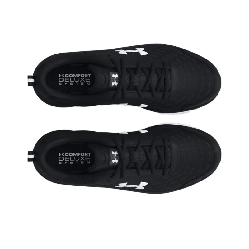 Under Armour Charged Assert 10 'Black White' Women's-3