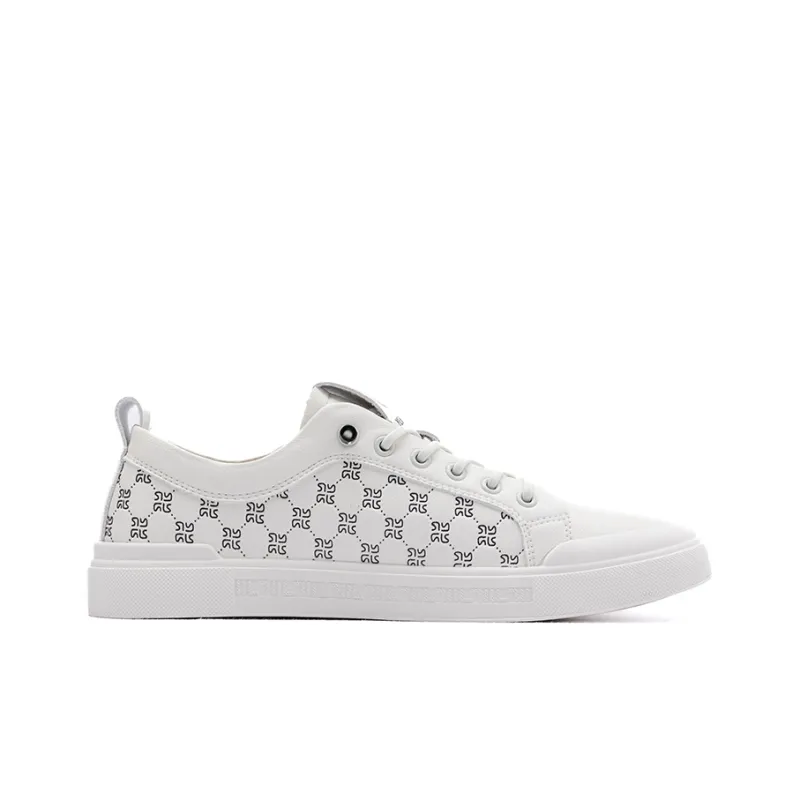 YEARCON Low Top Stylish Skateboarding Shoes Men's-1