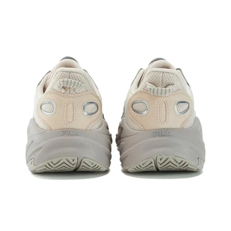 FILA Wave Anti-Slip Wear-Resistant Low-Top Running Shoes Women's Green Gray-2