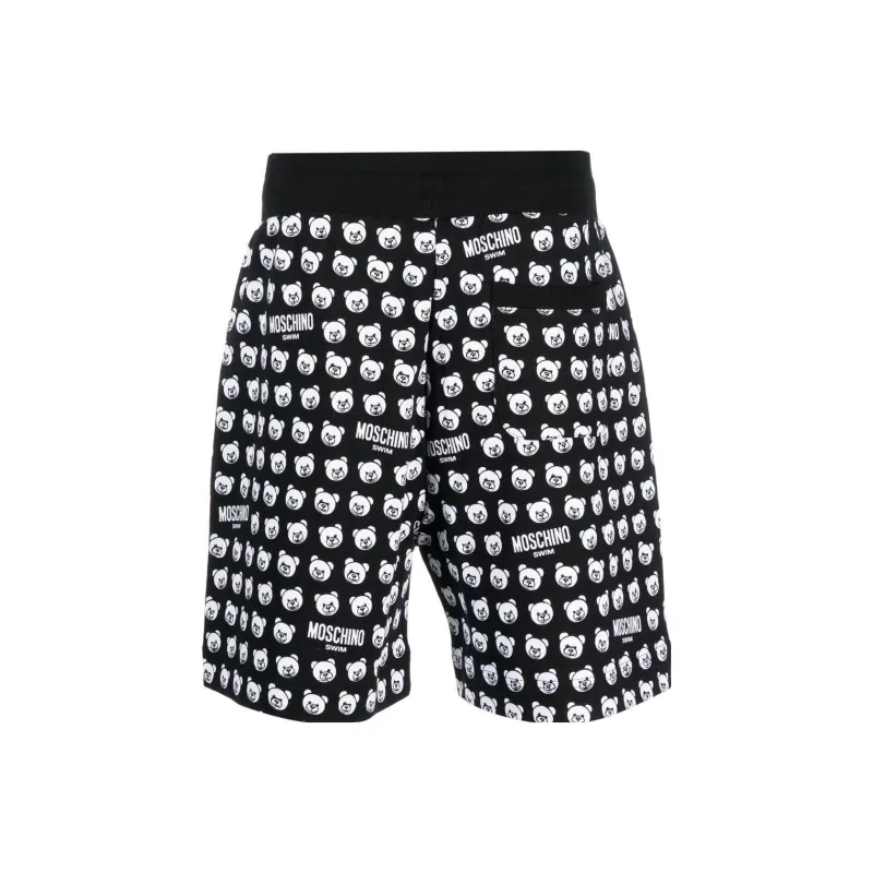 MOSCHINO Casual Shorts Men Black-1