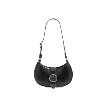 NOMK PU Saddle Bag Women's Underarm Small Square Bag Shoulder Bag Medium Size Women's Multicolor