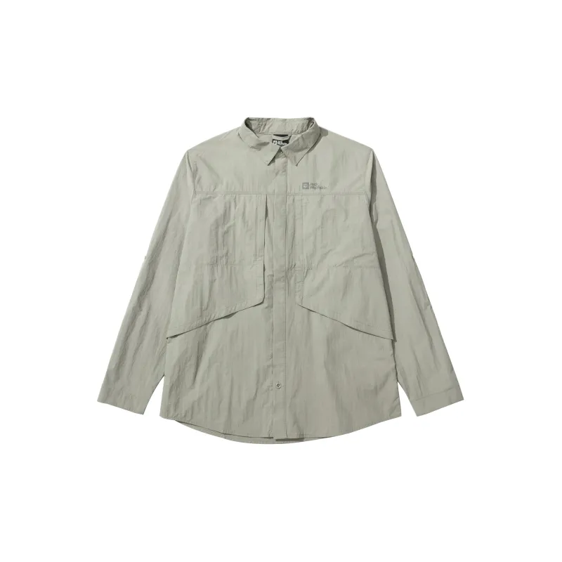 JACK WOLFSKIN Shirts Men 5150/Khaki-1