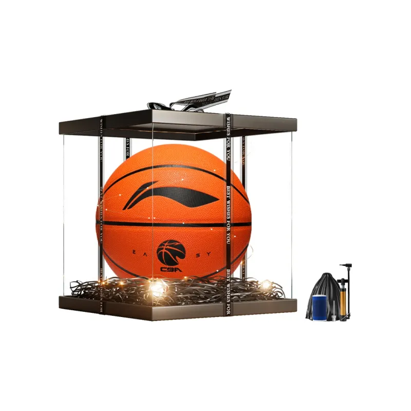 LiNing PU Basketball Brown Size 7 Training-0