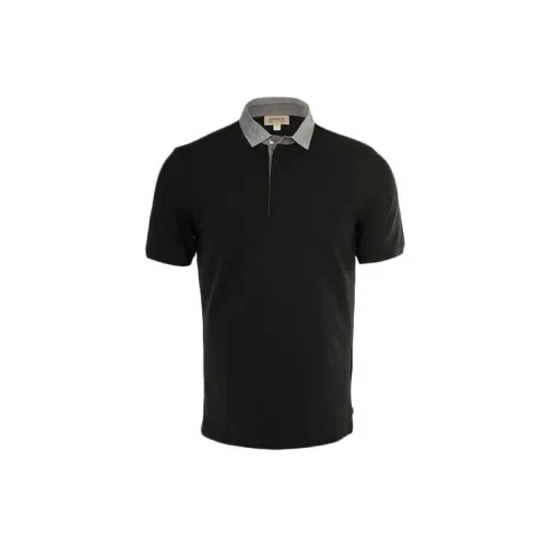 ARMANI JEANS Polo Shirts Men Black