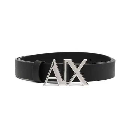 ARMANI EXCHANGE Leather Belts Women's Black