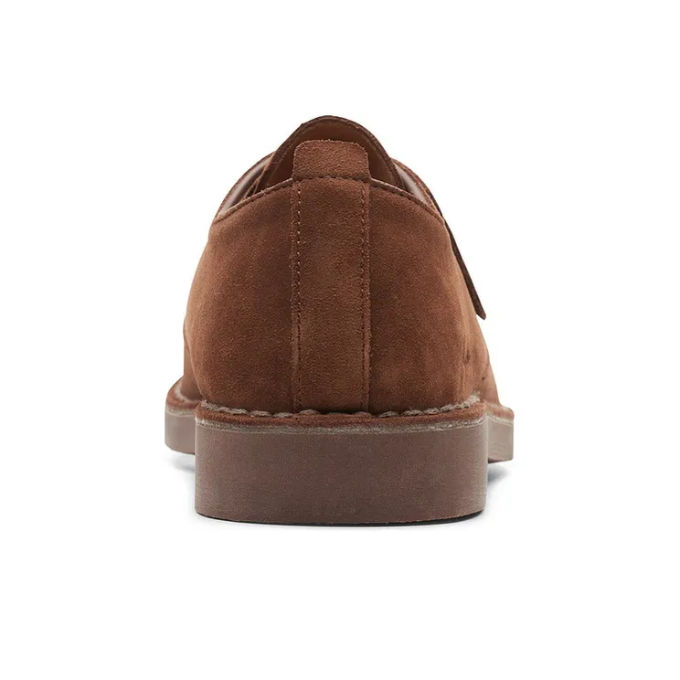 Clarks Casual Leather Shoes Men's Brown-2