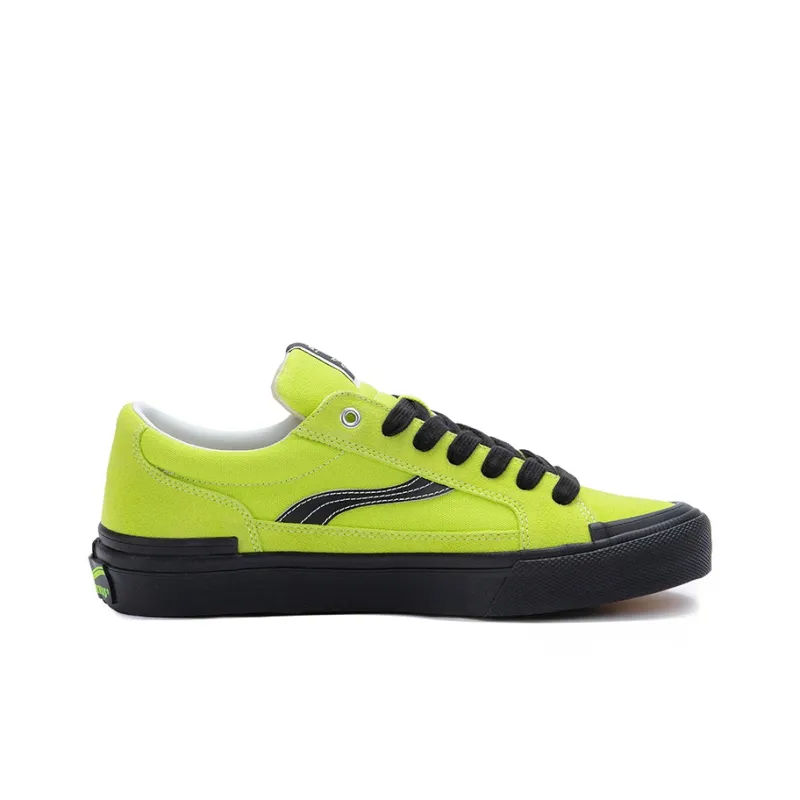 OddCIRKUS Astley Neon Balance Abrasion Resistant Slip Resistant Low Top Skateboard Shoes Unisex Lemon-1