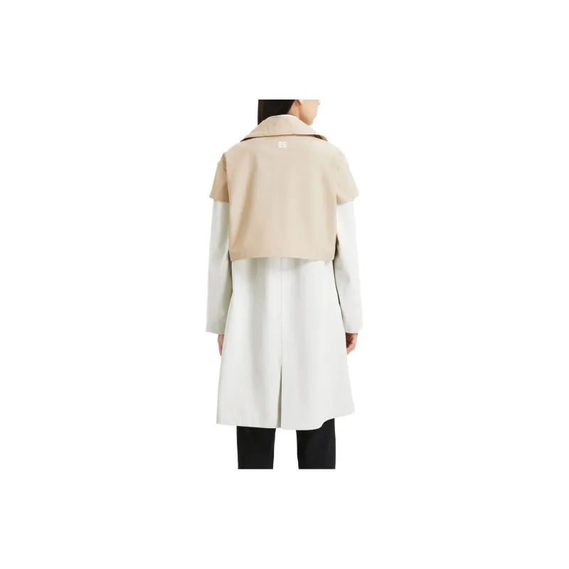 KOLON SPORT Sport Collection Trench Coat Women's Beige Yellow-1