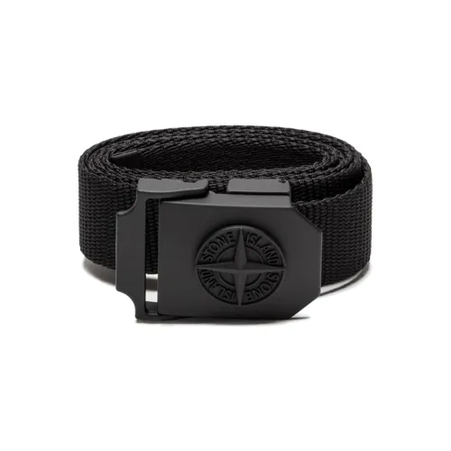 STONE ISLAND Belt Men's Black Width: 3.5cm