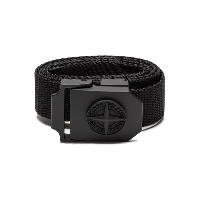 STONE ISLAND Belt Men's Black Width: 3.5cm-0