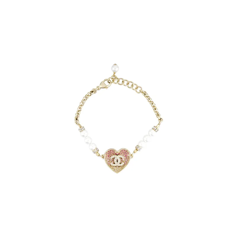 CHANEL Metal Bracelets Women's Pink-0