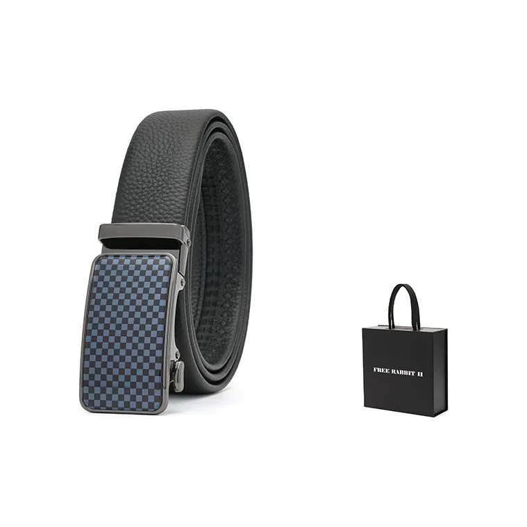 FREE RABBITⅡ Youth And Adult Belt Automatic Buckle Leather Belts Men's-6