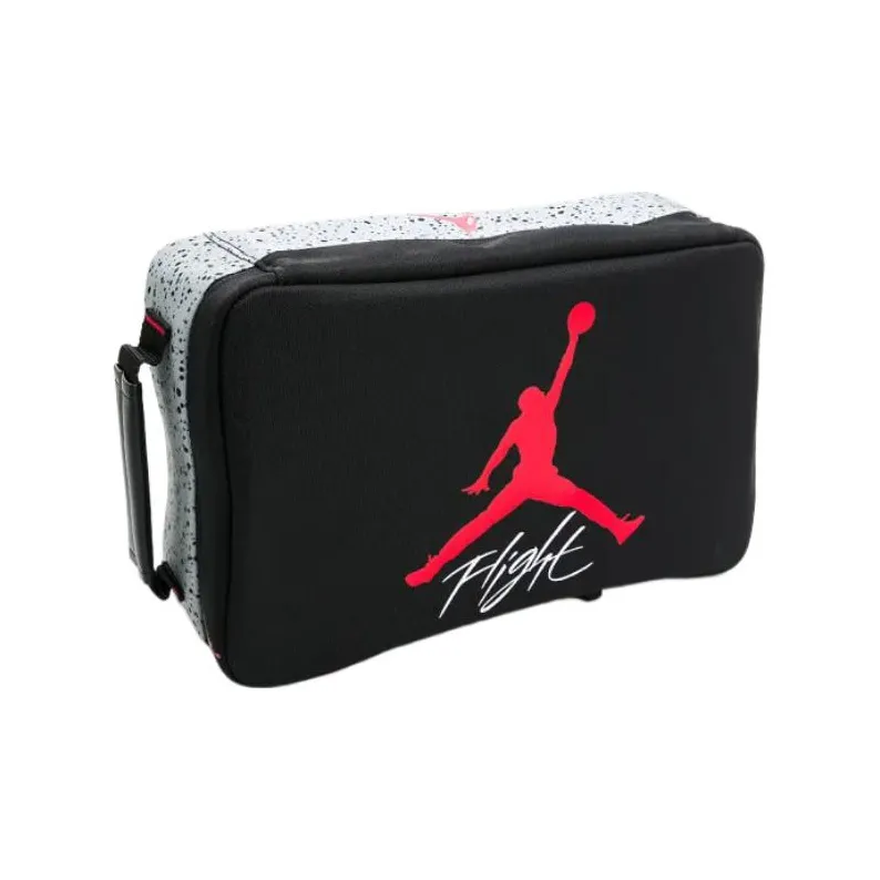 Jordan Canvas Shoe Box Canvas Bag Handbag Regular Unisex Black-4