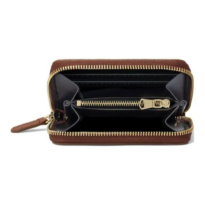 Braccialini PU Coin Purses Wallets Women's Brown-1
