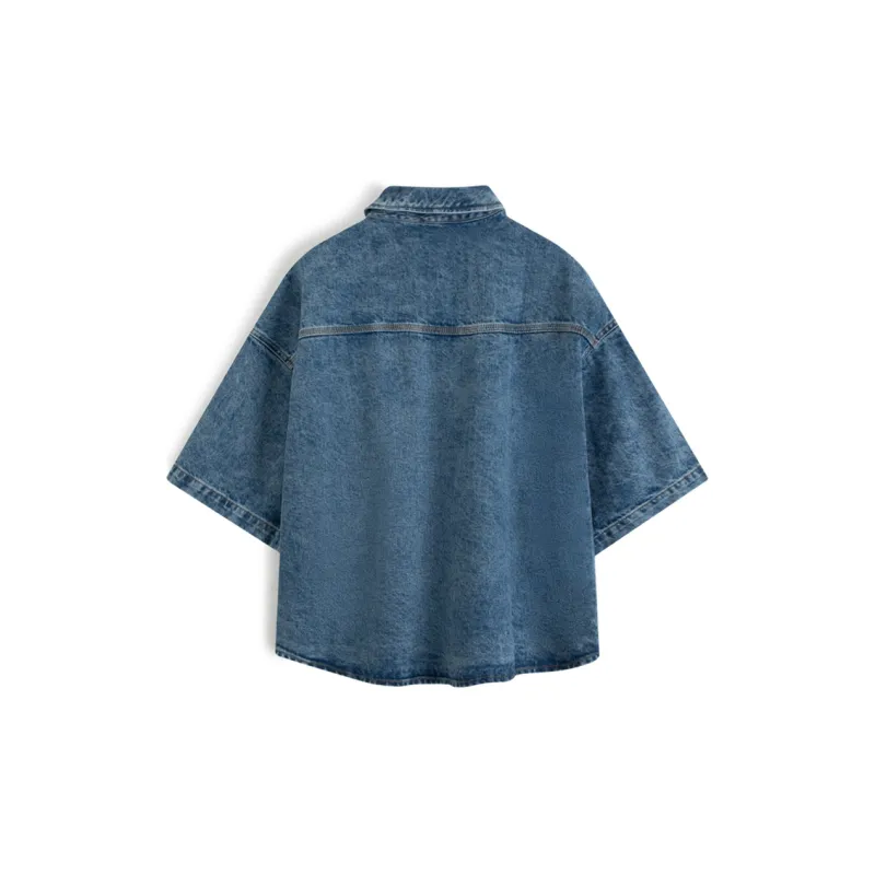 CALVIN KLEIN Shirt Men's Denim Blue-1