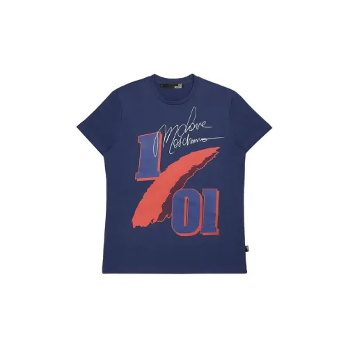 LOVE MOSCHINO T-Shirts Men Blue