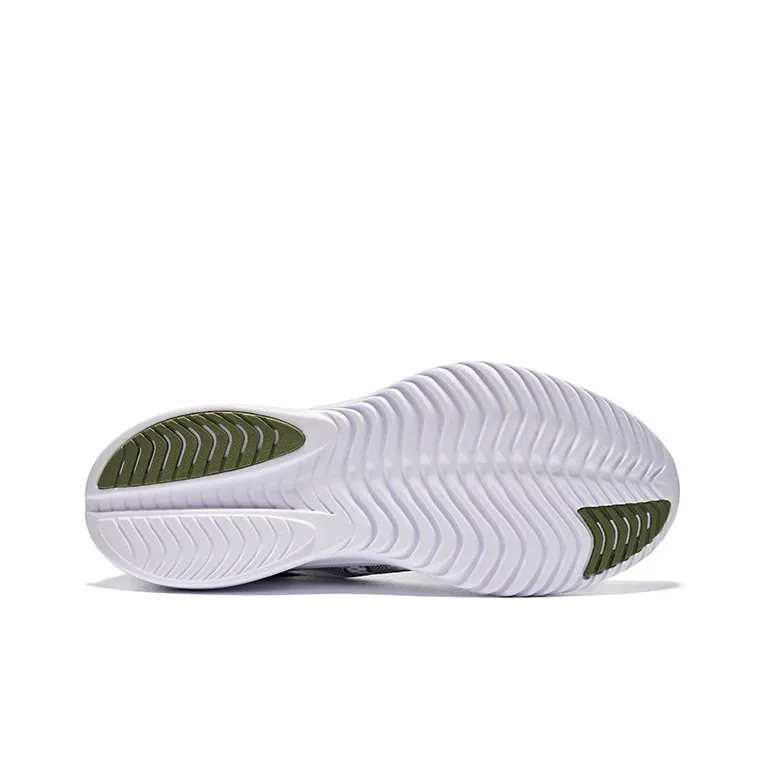 Saucony Kinvara 14 Cushioning Low Top Training Running Shoes Men's White Green-4