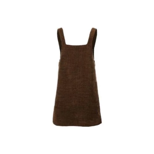 URBAN REVIVO Slip Dresses Women's Dark Brown